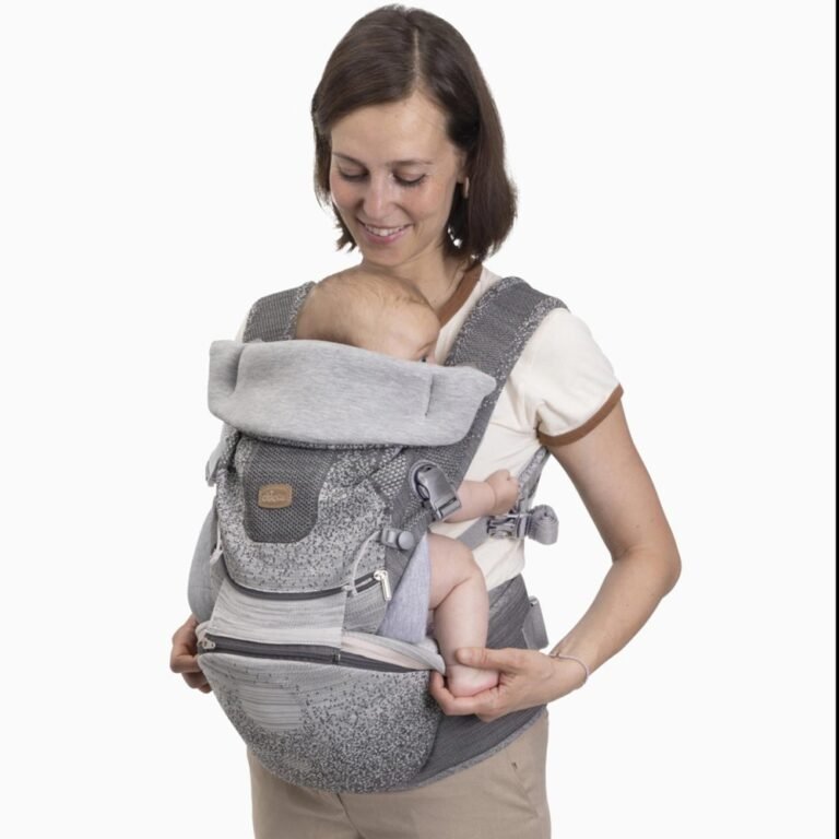 Chicco - Airy Hip Fit Baby Carrier 0-36m, Pebble