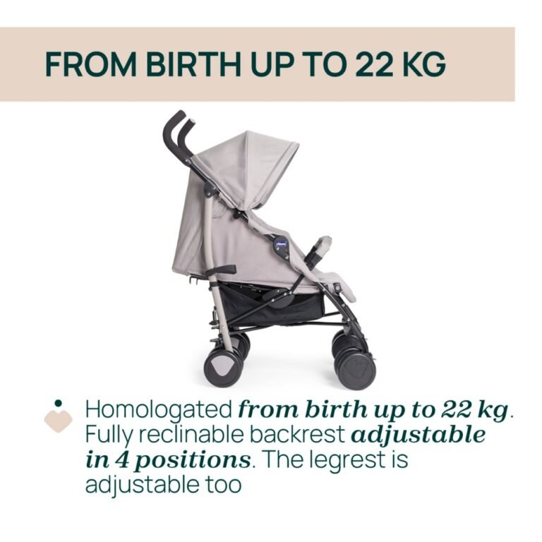 Chicco - Echo Lite Stroller 0m-4y, Nut