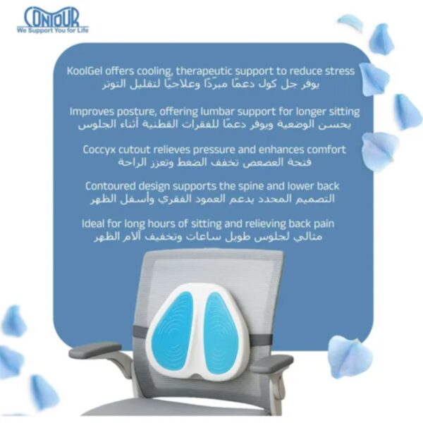 Contour – Lumbar KoolGel Cushion