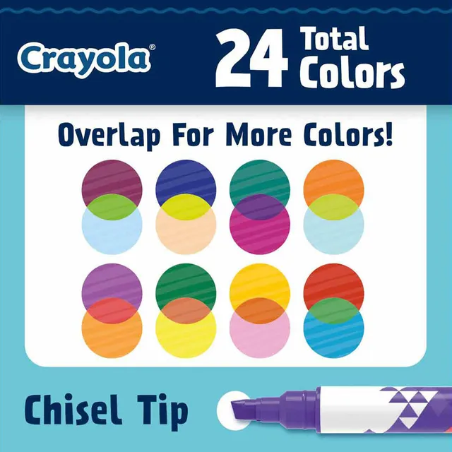 Crayola - 8 Ct Color Change Doodle Markers