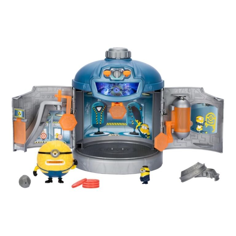 Despicable Me 4 Minions Transformation Chamber Playset – Interactive Minion Lab Toy Set with Accessories