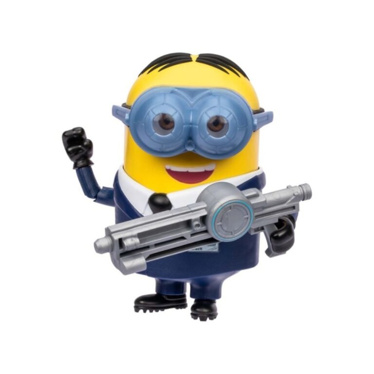Despicable Me 4 Talking Minion Dave Action Figure – Interactive Sound Toy with Voice & Fun Phrases for Kids