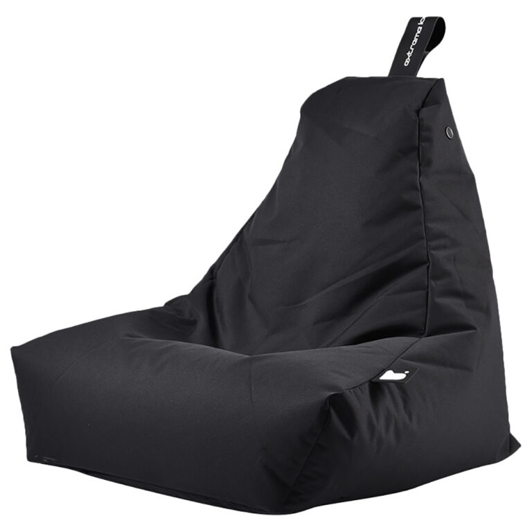Extreme Lounging® - Mini Indoor & Outdoor Bean Bag - Black