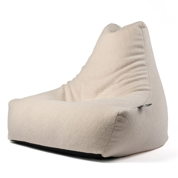 Extreme Lounging® – Mighty Teddy Bean Bag – Ivory