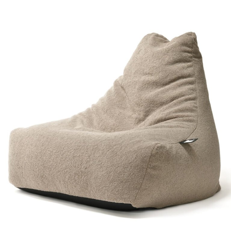 Extreme Lounging® - Mighty Teddy Bean Bag - Mink