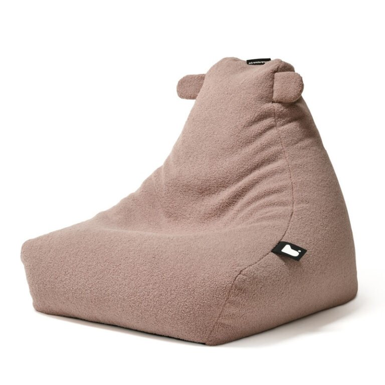 Extreme Lounging® - Mini Teddy Bean Bag - Heather
