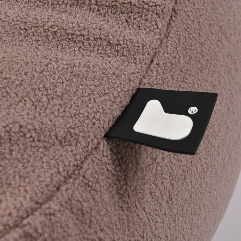 Extreme Lounging® - Mini Teddy Bean Bag - Heather