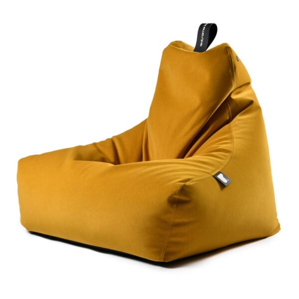 Extreme Lounging® – Mighty Suede Indoor Bean Bag – Mustard