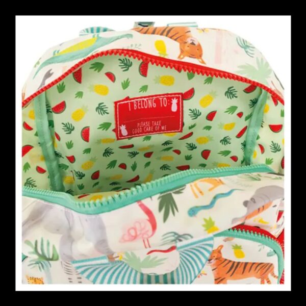 Floss & Rock – School Backpack – Jungle – 11.81-Inch/30cm