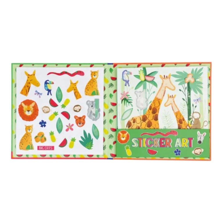 Floss & Rock - Jungle Sticker Art