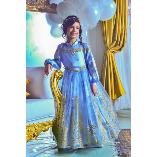 Party Centre – Golden Princess Cinderella Prestige Dress-Up Large 10-12 Year