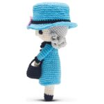Happy Threads – Handmade Crocheted Queen Elizabeth (6 inch) – Multicolour | Crochet Toys | Child Safe | for Babies 6 Months & Above | Dolls for Boys/Girls| For Birthday Gift | Decorative Items for Room