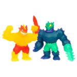 Heroes of Goo Jit Zu S13 Meteor Madness Versus PK – Flame Blazagon vs Cacticus Action Figures