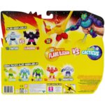 Heroes of Goo Jit Zu S13 Meteor Madness Versus PK – Flame Blazagon vs Cacticus Action Figures