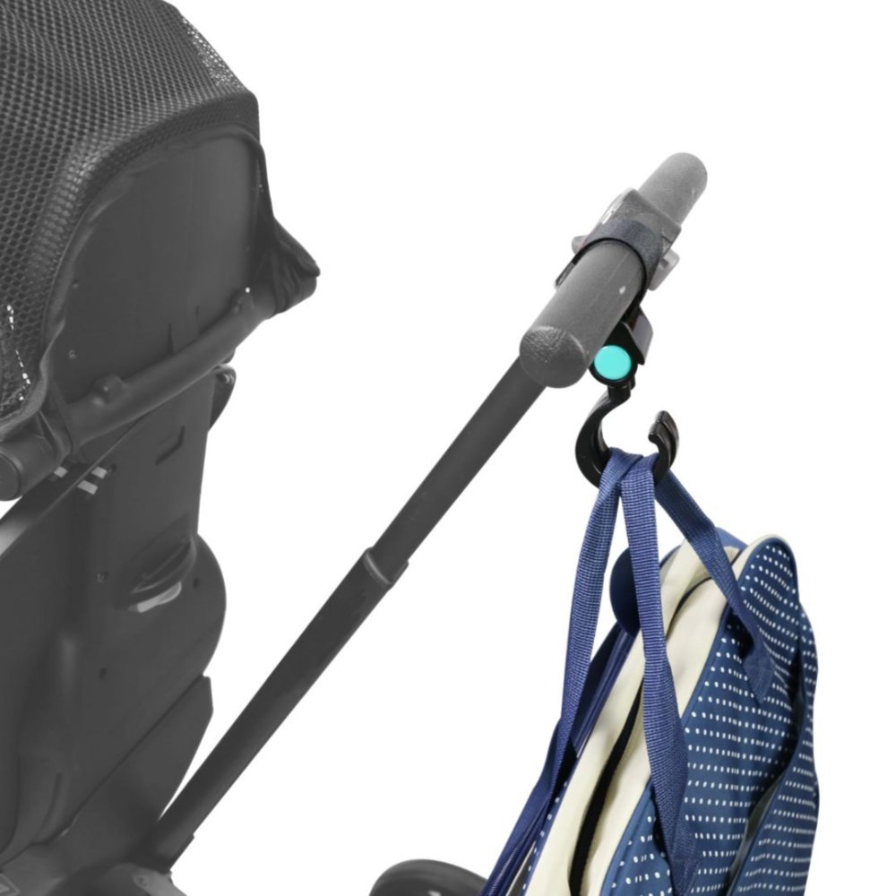 Joybi – 2 in 1 Stroller Hooks 2pk, Black