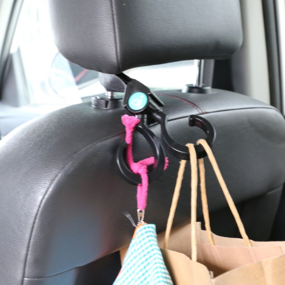 Joybi – 2 in 1 Stroller Hooks 2pk, Black