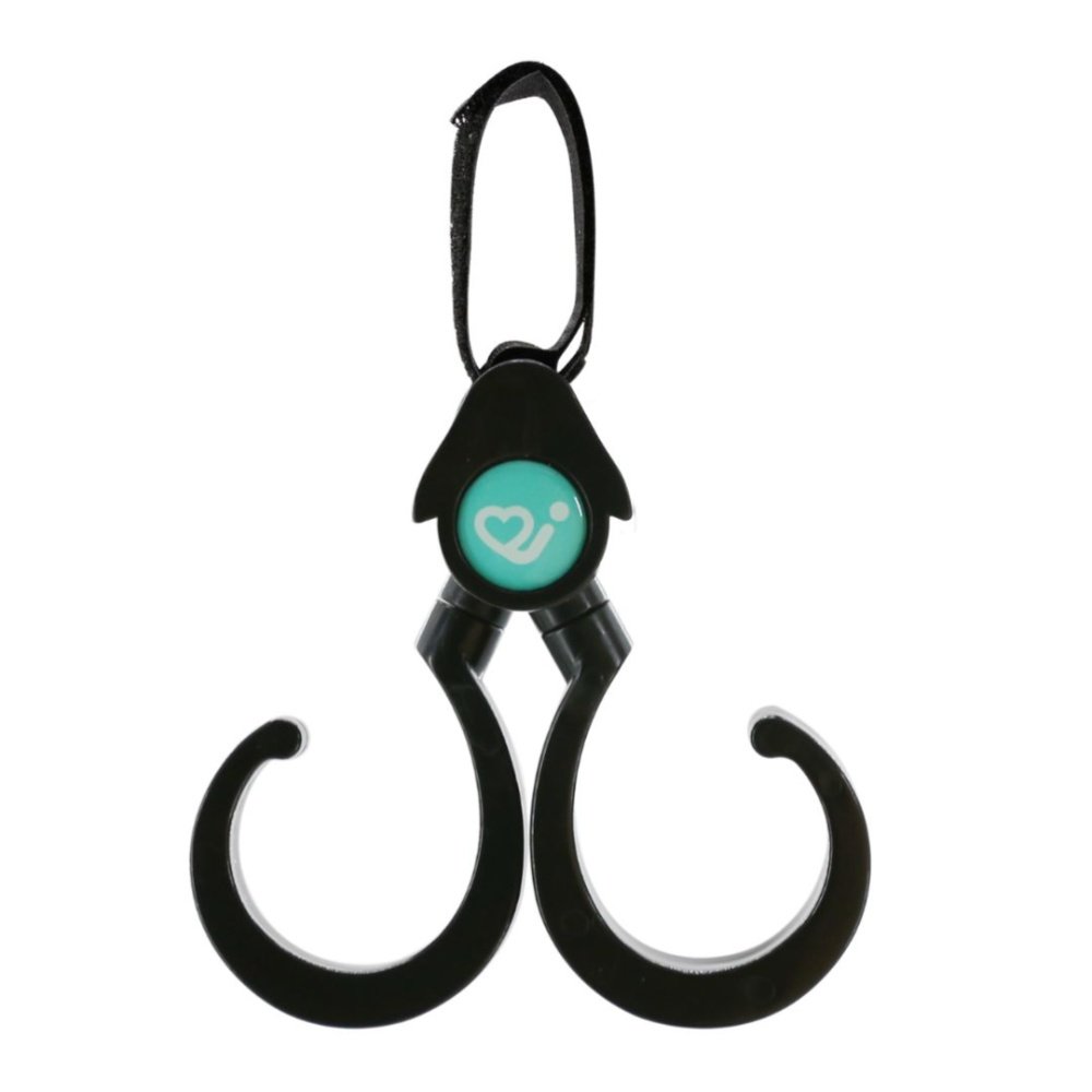 Joybi – 2 in 1 Stroller Hooks 2pk, Black