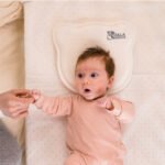 Koala Babycare® – Perfect Head Baby Flat Head Pillow – White