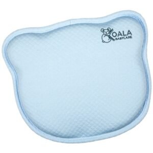 Koala Babycare - Perfect Head Baby Pillow for Flat Head - Blue