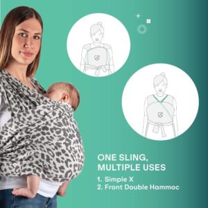 Koala Babycare® - Cuddle Band 2 Sling Baby Carrier - Leo