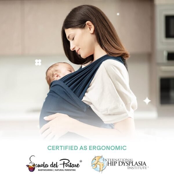 Koala Babycare® – Cuddle Band 2 Sling Baby Carrier – Blue