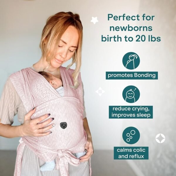Koala Babycare® – Cuddle Band Sling Baby Carrier – Pink
