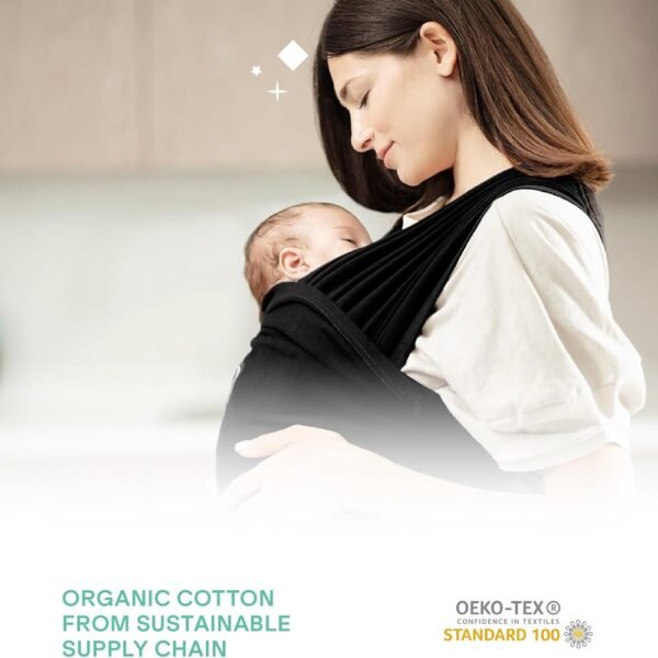 Koala Babycare® – Cuddle Band 2 Sling Baby Carrier – Black