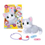 Little Live Pets Ouchies Mittens Kitty – Interactive Plush Toy, Single Pack