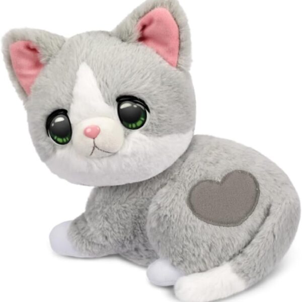 Little Live Pets Ouchies Mittens Kitty – Interactive Plush Toy, Single Pack