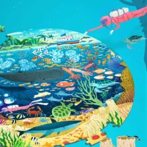 Mideer - Dive Into The Sea - Circular Puzzle (150PCS)
