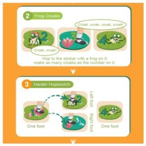 Mideer - Hopscotch Sticker Set - Frog