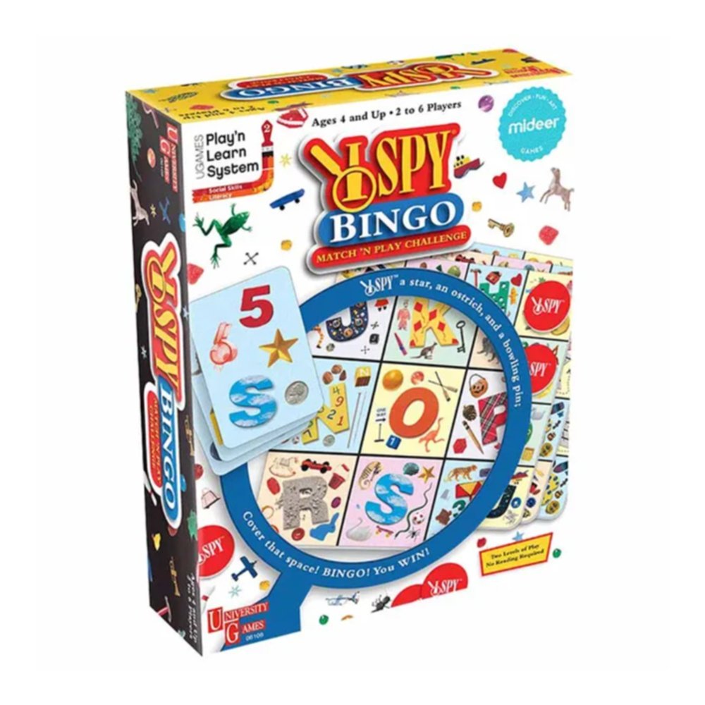 Mideer – I Spy Bingo – Watch & Play Challenge