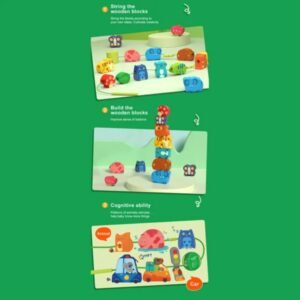 Mideer - Lacing Beads - Vehicles