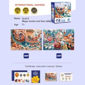 Mideer - Level Up Puzzles - (2 in 1) Level 8