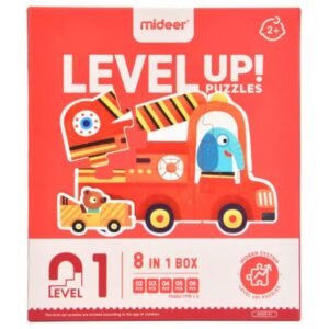 Mideer - Level Up Puzzles - Traffic (8 in 1) Level 1