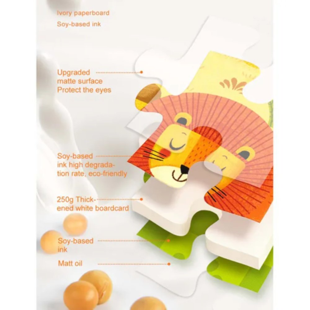 Mideer – Level Up Puzzles – Dino (3 in 1) Level 4