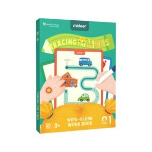Mideer - Tracing The Lines - Wipe-Clean Workbook