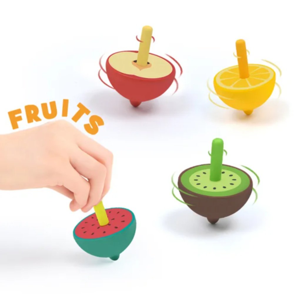 Mideer – Wooden Spinning Top – Watermelon