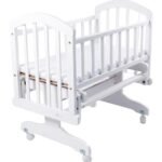 Mini Panda – Wooden Lullaby Bed 0-6 months, White