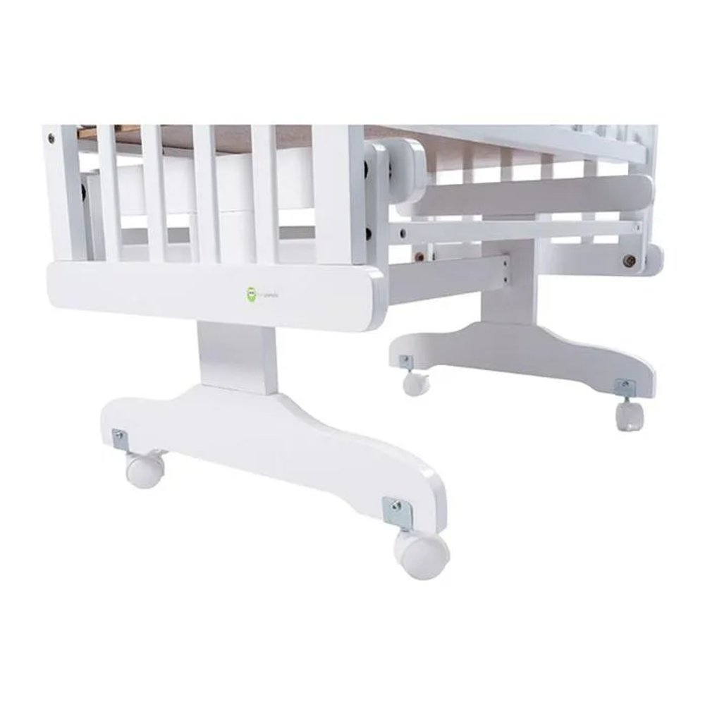 Mini Panda – Wooden Lullaby Bed 0-6 months, White