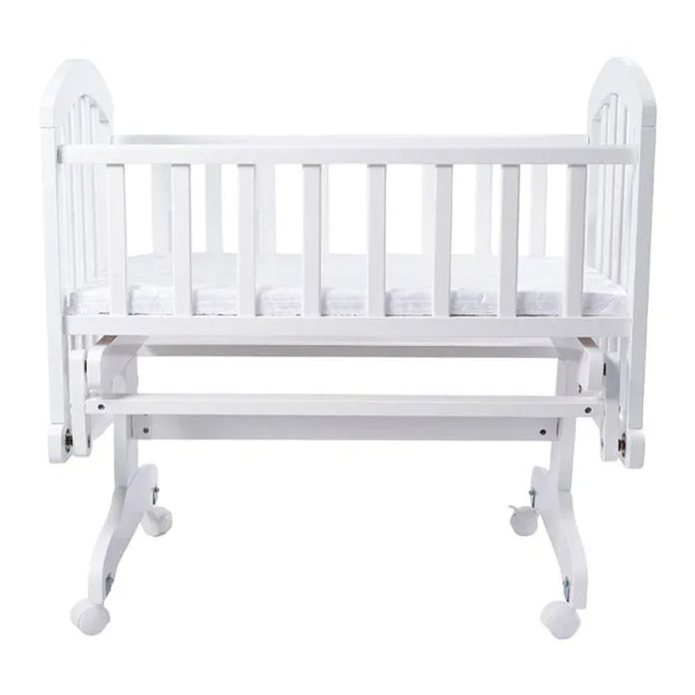 Mini Panda – Wooden Lullaby Bed 0-6 months, White