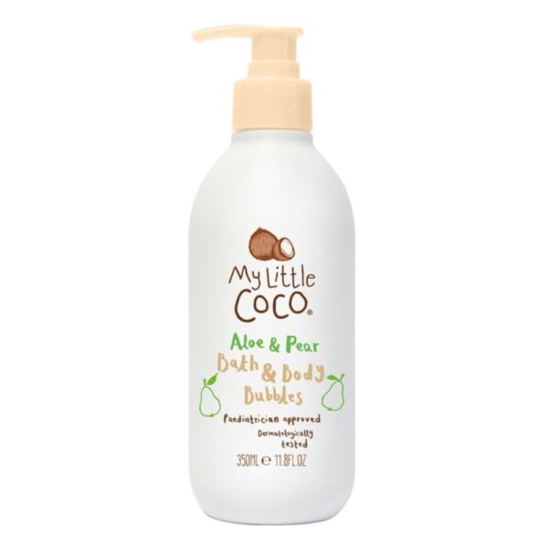 My Little Coco – Aloe & Pear Bath & Body Bubbles 350ml