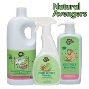 Just Gentle - Baby Laundry Care Value Pack - Detergent & Fabric Softener Set