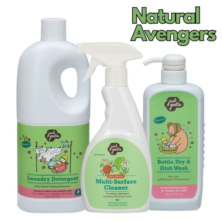 Just Gentle - Baby Laundry Care Value Pack - Detergent & Fabric Softener Set