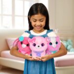 Scruffaluvs Pet Scruffs Pink Single Pack – Surprise Rescue Plush Toy for Kids