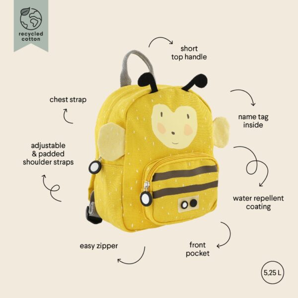 TRIXIE – Backpack Small – Mrs. Bumblebee