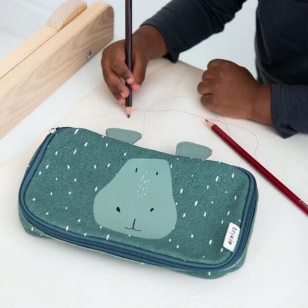 TRIXIE – Pencil Case Rectangular – Mr. Hippo