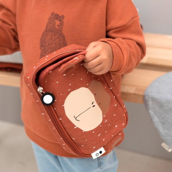 TRIXIE – Pencil Case Rectangular – Mr. Monkey