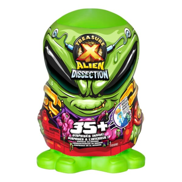 Treasure X Dissection Aliens Mega Alien Dissection Kit – Interactive Surprise Toy with Slime & Collectibles