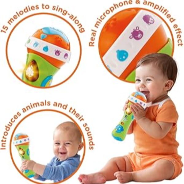 Vtech – Sing and Songs Microphone, Multicolour